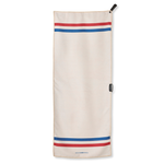 Sporthandtuch mit Magnet & Zipper-Tasche - WOODSANDWAVES