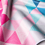 Kaleidoscope - Sandabweisendes Strandtuch mit Geheimfach - WOODSANDWAVES