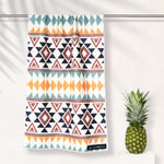 Warm Earth - Sandabweisendes Strandtuch mit Geheimfach - WOODSANDWAVES