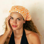 Bandana-Handtuch | Outdoor-Allrounder | Sunset Waves - WOODSANDWAVES