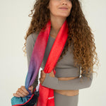 Active Flow - Sporthandtuch mit Magnet & Zipper-Tasche - WOODSANDWAVES