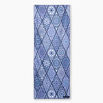 Mosaics Noir - Sandabweisendes Strandtuch mit Geheimfach (180cm x 80cm) - WOODSANDWAVES