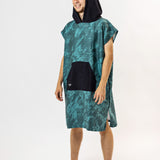 Poncho "Energy Flow Green" | Unisex
