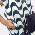 Surf-Poncho Copacabana - für Frauen & Männer - aus schnelltrocknender und ultra-leichter Mikrofaser - WOODSANDWAVES