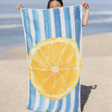 Blue & Juicy - Strandtuch für Kinder - schadstofffrei, schnelltrocknend  & sanft zur Haut (140cm x 70cm)