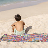 Mosaics  - Strandtuch für Kinder - schadstofffrei, schnelltrocknend  & sanft zur Haut (140cm x 70cm)