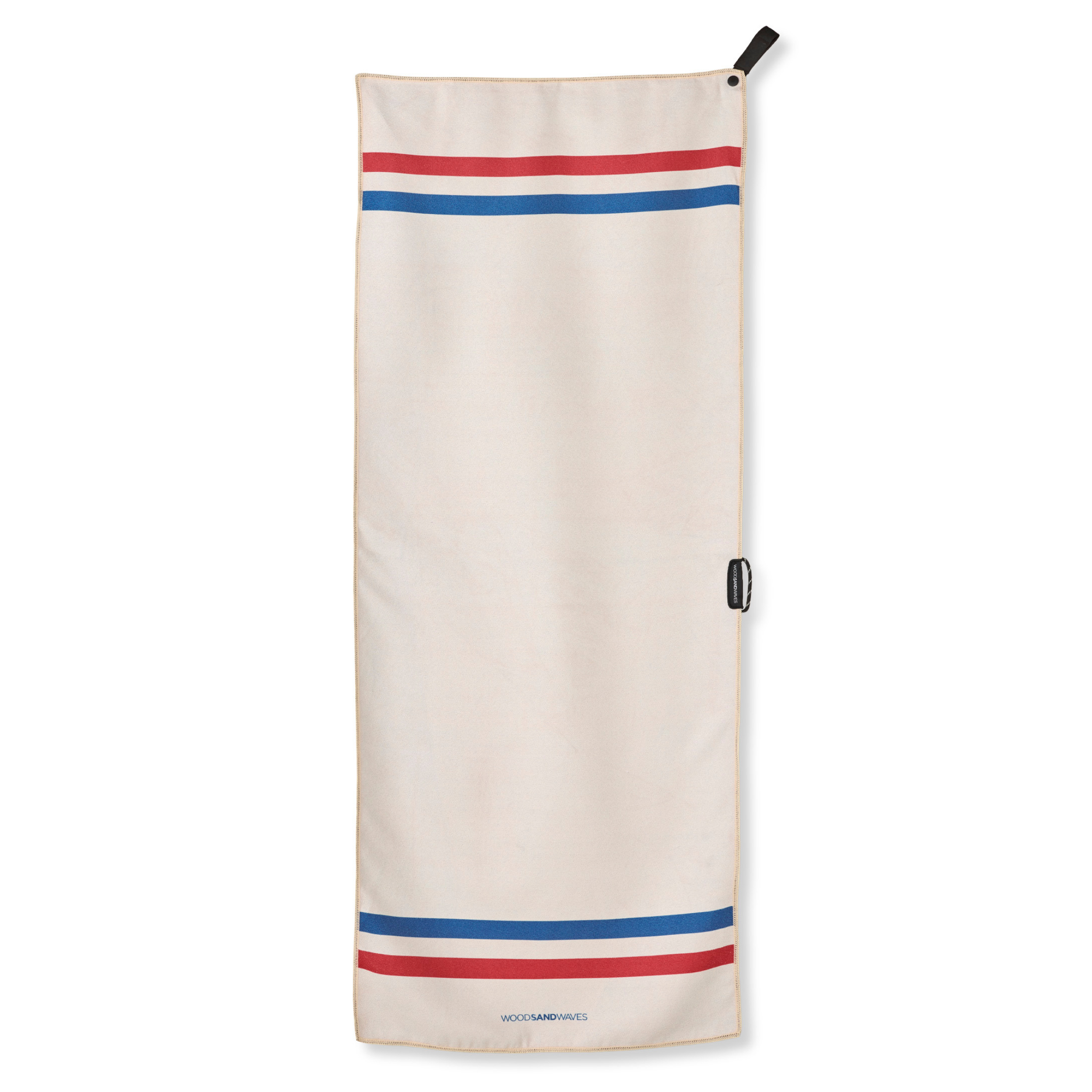 Sporthandtuch mit Magnet & Zipper-Tasche - WOODSANDWAVES