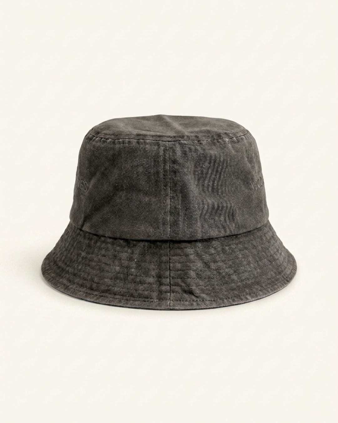 Bucket Hat - Cappello da pescatore in cotone premium (Graphite) - elevata protezione UV - robusto e sostenibile
