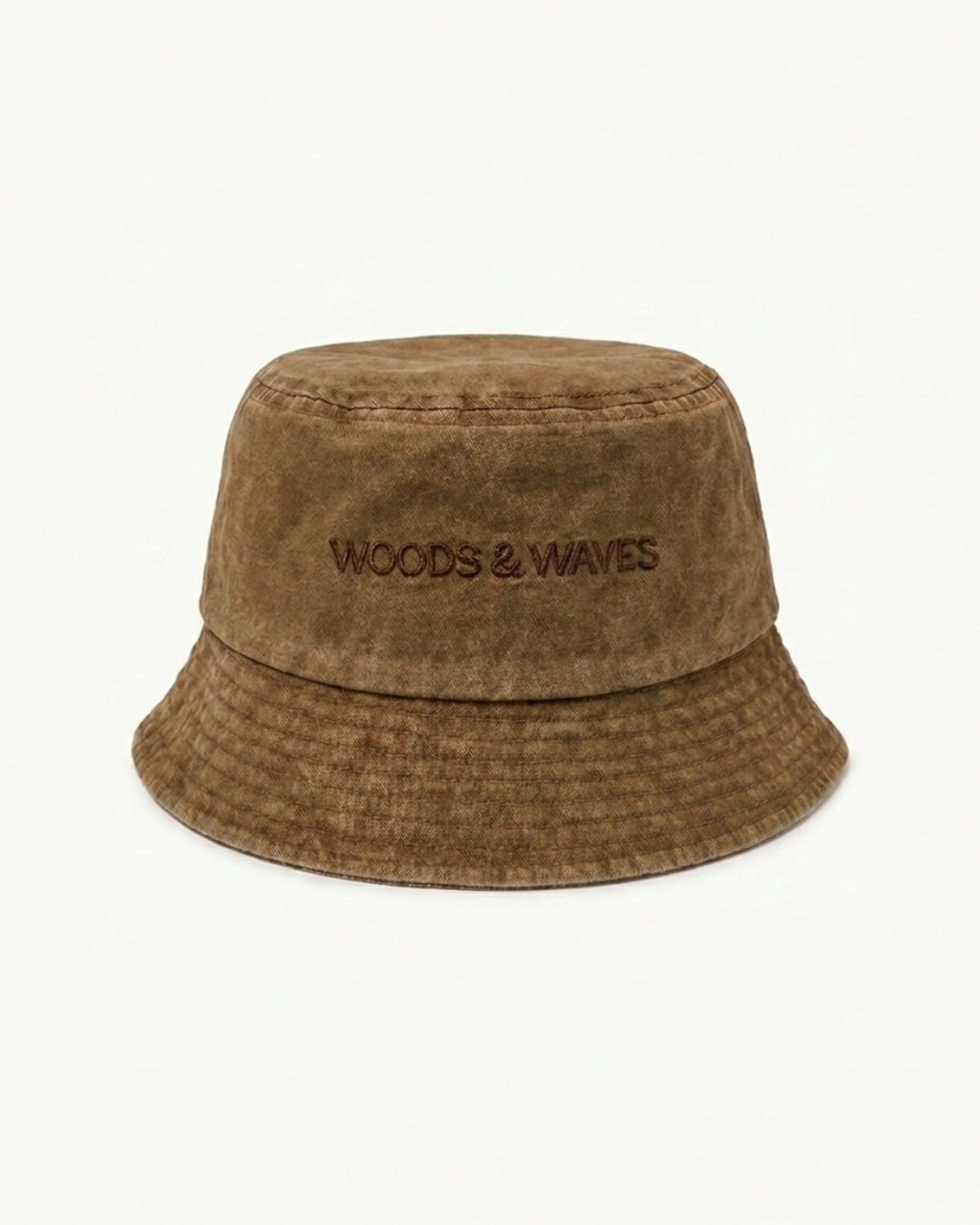 Cappello a secchiello - Cappello da pescatore in cotone premium (Driftwood) - elevata protezione UV - robusto e sostenibile