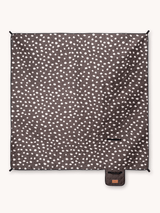 Cocoa Shore - Insulated Picnic and Beach Blanket 200 x 200 cm - XXL Picnic mat made from recycled PET - waterproof and insulating