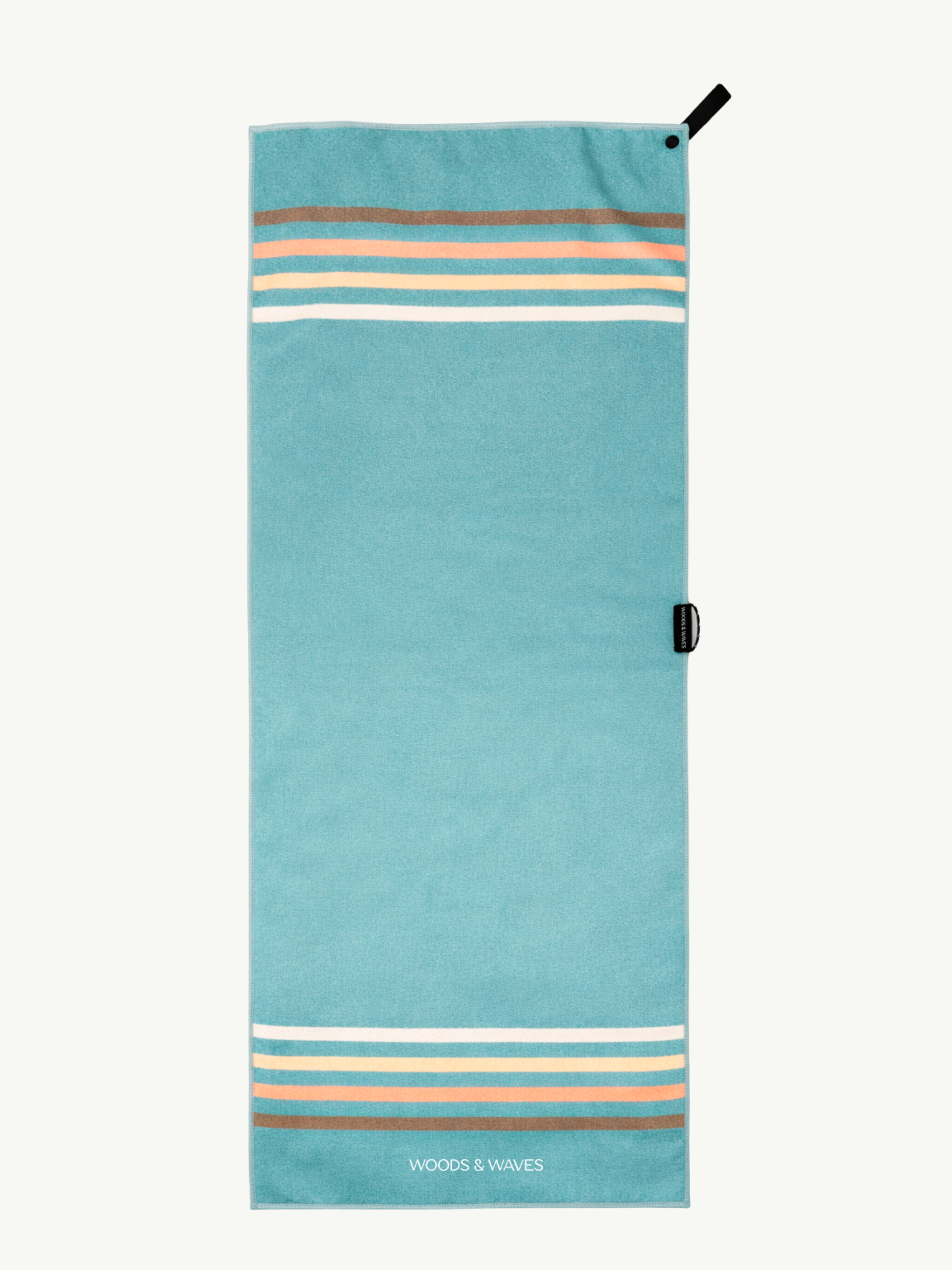 Sporthandtuch mit Magnet & Zipper-Tasche