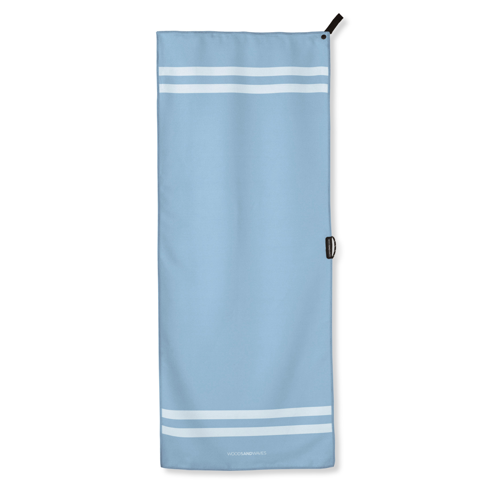 Sporthandtuch mit Magnet & Zipper-Tasche - WOODSANDWAVES