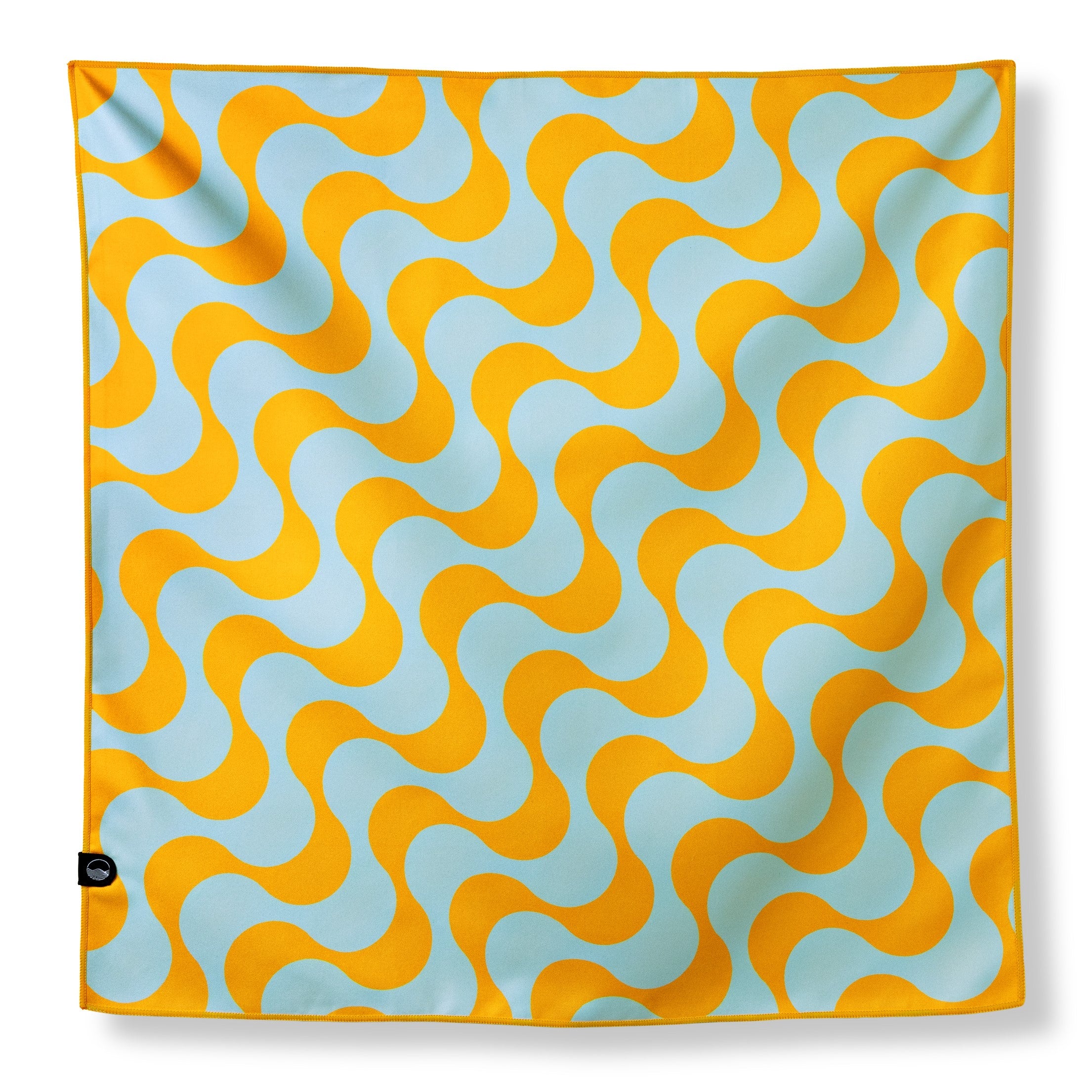 Bandana-Handtuch | Outdoor-Allrounder | Copacabana Lemon - WOODSANDWAVES
