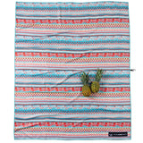 Bazaar of Dreams - Stranddecke XXL - 180cm x 160cm - leicht, kompakt & sandabweisend - WOODSANDWAVES