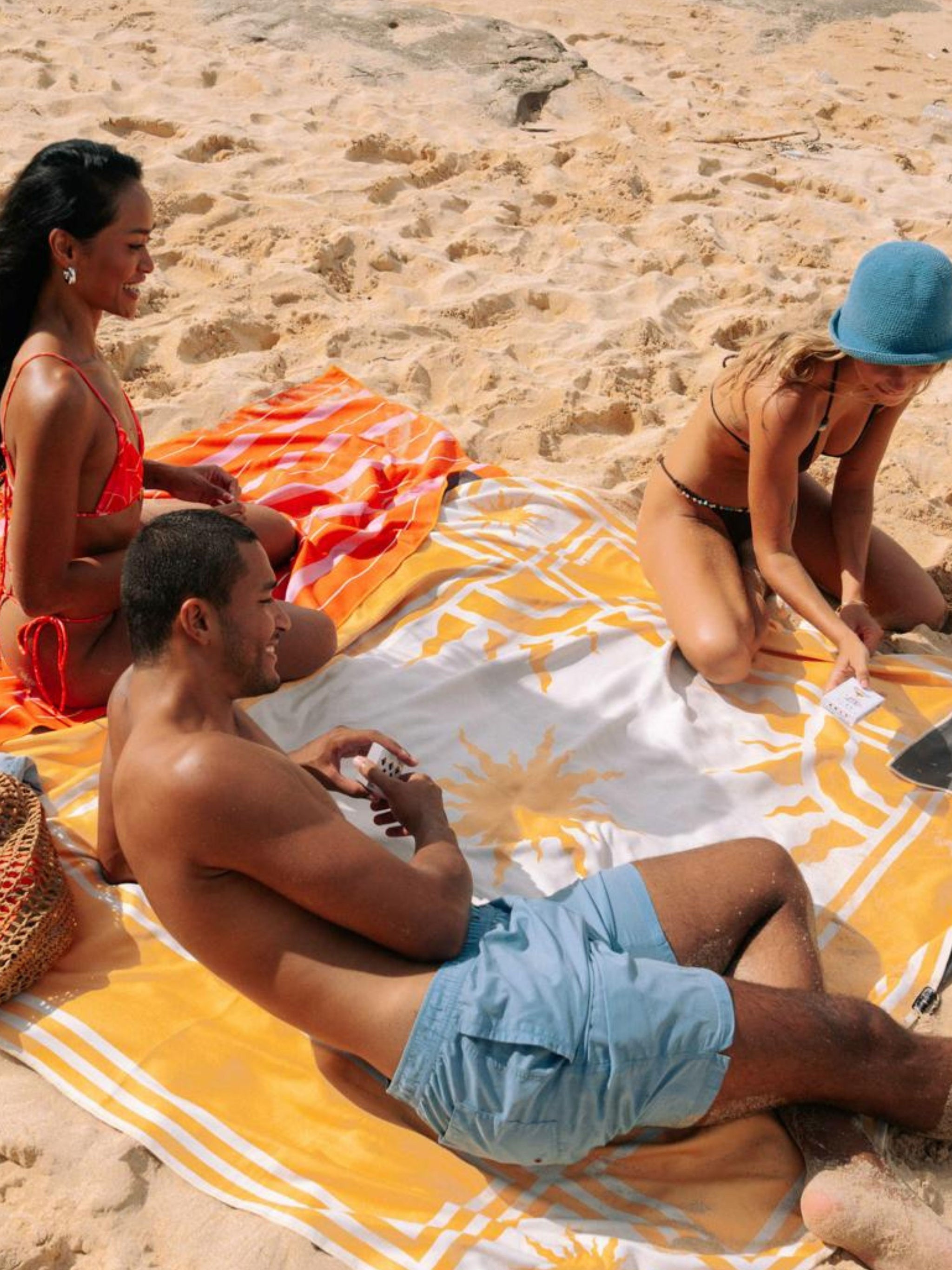 Eternal Sun - Stranddecke XXL - leicht, kompakt & sandabweisend