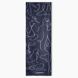 Zen Lines - Rutschfestes Yoga-Handtuch mit Silikon-Noppen - WOODSANDWAVES