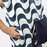Surf-Poncho Copacabana - für Frauen & Männer - aus schnelltrocknender und ultra-leichter Mikrofaser - WOODSANDWAVES