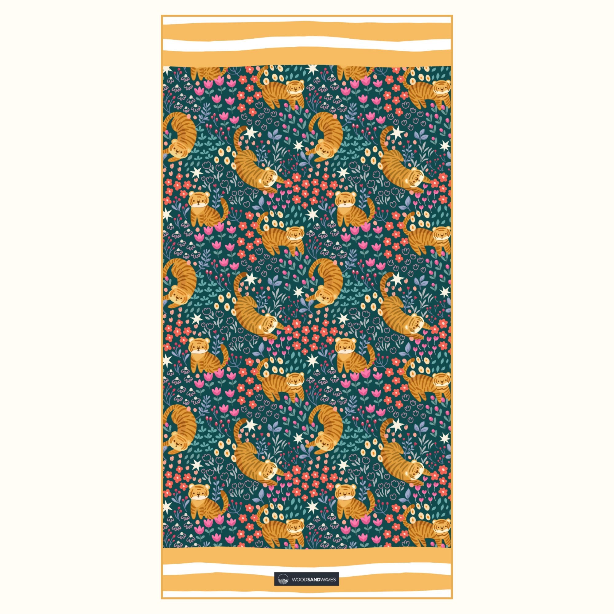 Tropical Tiger (Kids) - WOODSANDWAVES