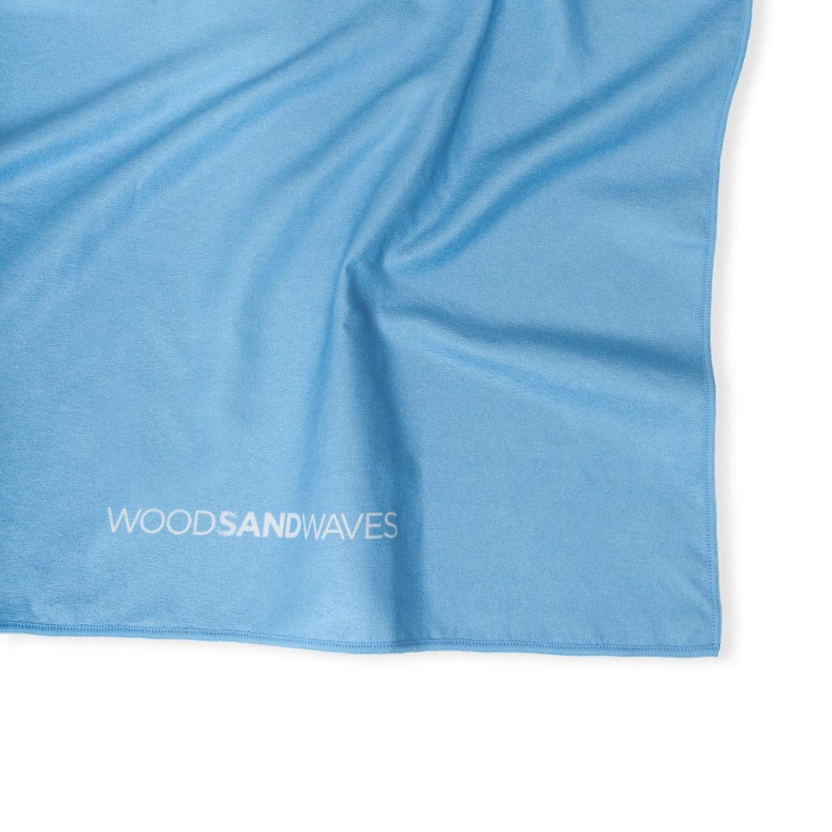 Airy Blue - Rutschfestes Yoga-Handtuch mit Silikon-Noppen - WOODSANDWAVES