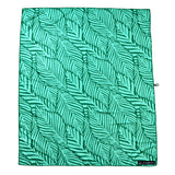 Green Garden - Stranddecke XXL - 180cm x 160cm - leicht, kompakt & sandabweisend - WOODSANDWAVES