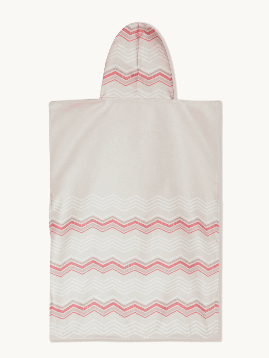 Badeponcho für Kinder (120cm - 150cm) - sanft zur Haut & extra schnell wieder trocken - aus Premium Mikrofaser - Soft Horizon - (ca. 6 - 12 Jahre) - woodsandwaves.co