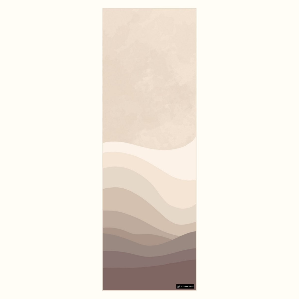 Calm Tides - Rutschfestes Yoga - Handtuch mit Silikon - Noppen - woodsandwaves.co