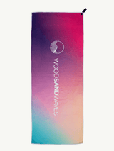 Colourful Temptation - Sporthandtuch mit Magnet & Zipper - Tasche - woodsandwaves.co
