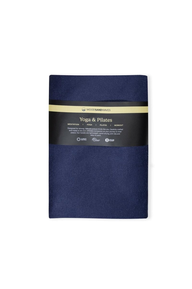 Eclipse - Rutschfestes Yoga - Handtuch mit Silikon - Noppen - woodsandwaves.co
