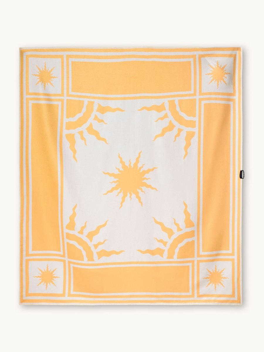 Eternal Sun - Stranddecke XXL - leicht, kompakt & sandabweisend - woodsandwaves.co