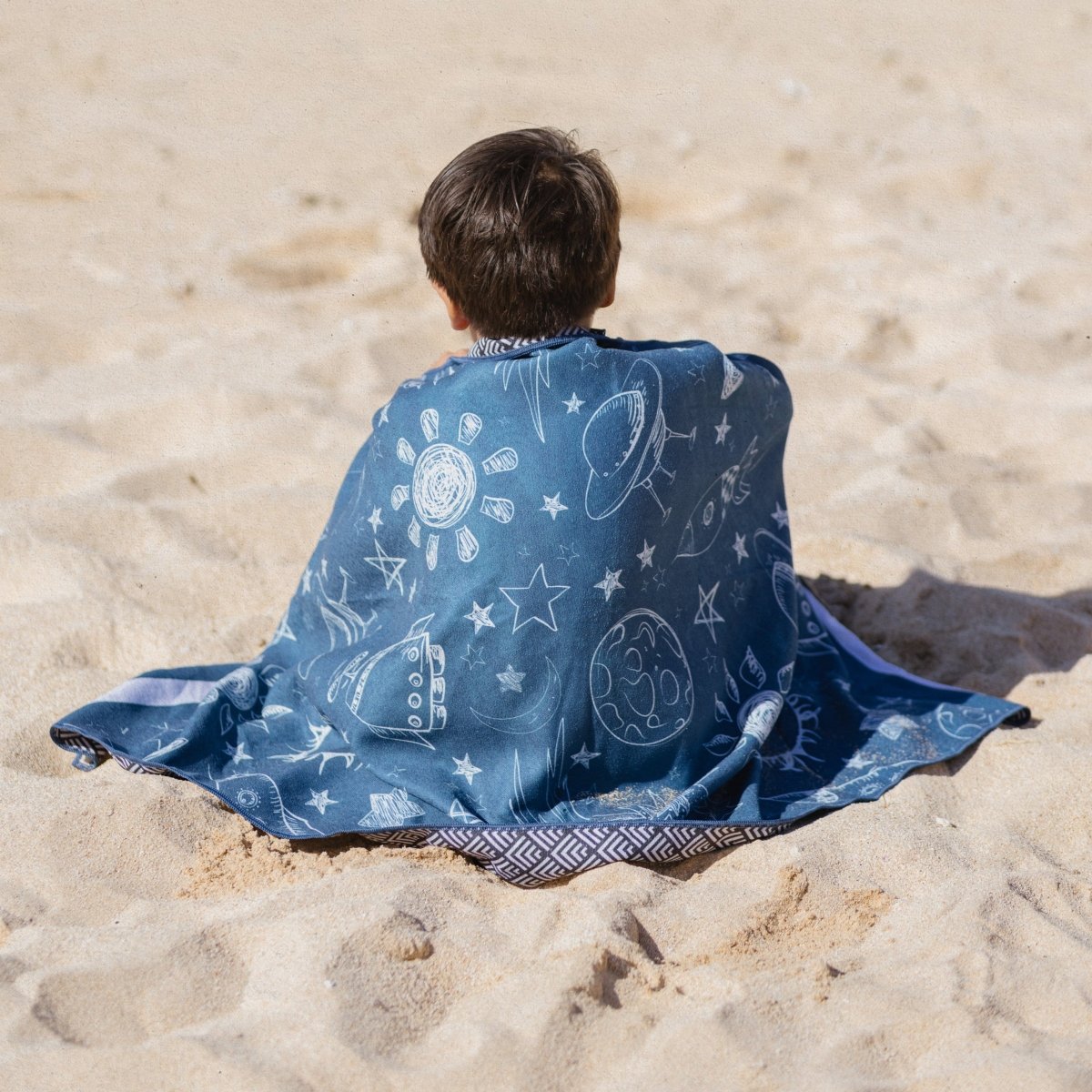 Strandhandtuch für Kinder - Galaxy Quest - Woods & Waves