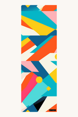 Geometric Energy - Rutschfestes Yoga-Handtuch mit Silikon-Noppen - woodsandwaves.co