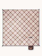 Golden Fields - Picknick - und Stranddecke (isoliert) 200 x 200 cm - XXL Picknickmatte aus recyceltem PET - wasserdicht und wärmend - woodsandwaves.co