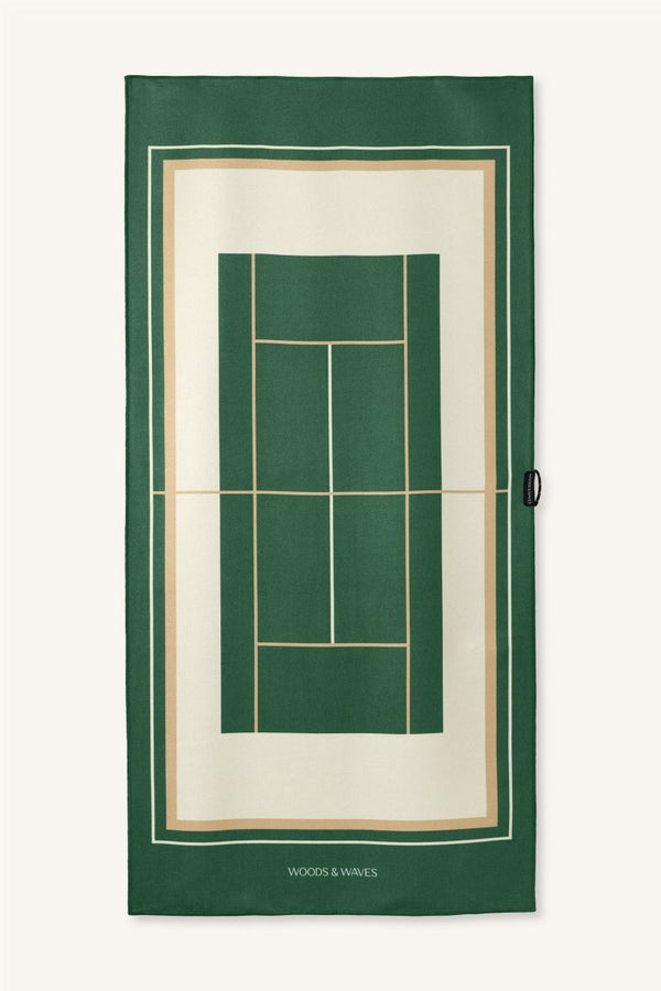 Grand Court – Handtuch für Tennis & Padel | LiteLayerPro Mikrofaser - woodsandwaves.co