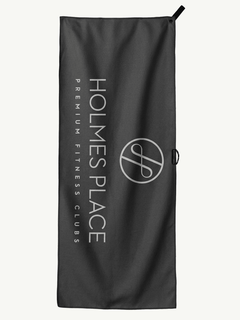 Holmes Place - Sporthandtuch mit Magnet & Zipper-Tasche
