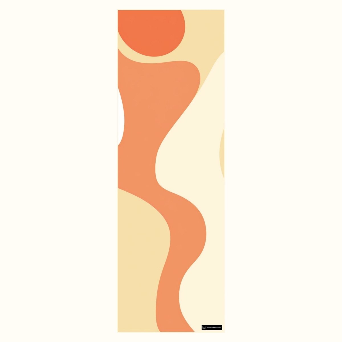 Inner Peace - Rutschfestes Yoga - Handtuch mit Silikon - Noppen - woodsandwaves.co