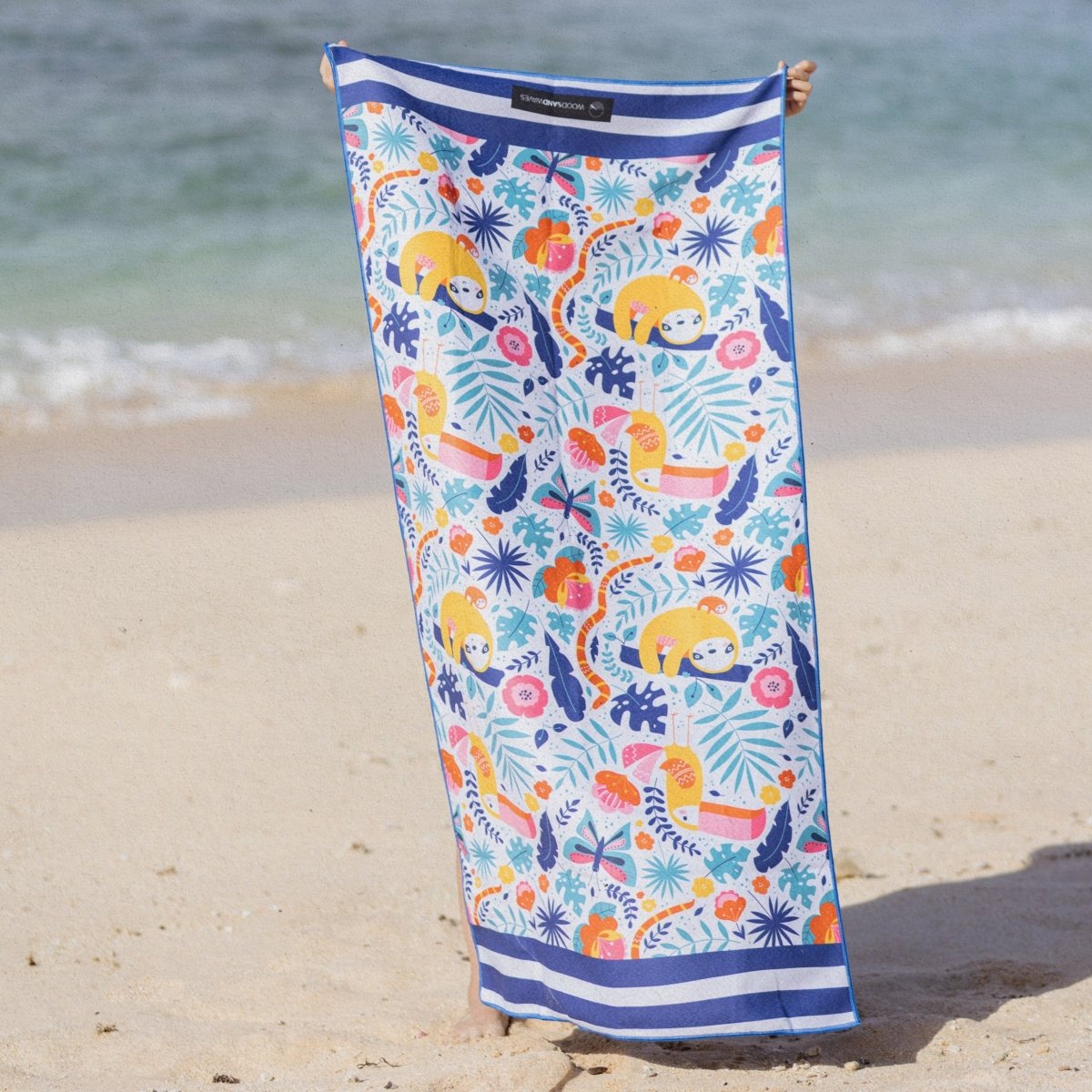 Jungle Fever - Strandtuch für Kinder - schadstofffrei & sanft zur Haut - woodsandwaves.co