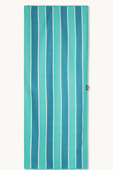 Laguna Stripes - Saunatuch aus Premium Mikrofaser (200 x 80 cm) - woodsandwaves.co