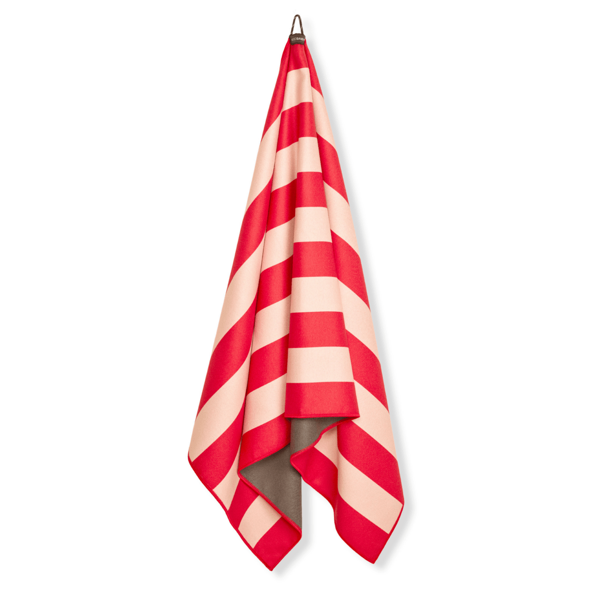 Line Up Sunset - Duschhandtuch aus Premium Mikrofaser - angenehm auf der Haut - woodsandwaves.co