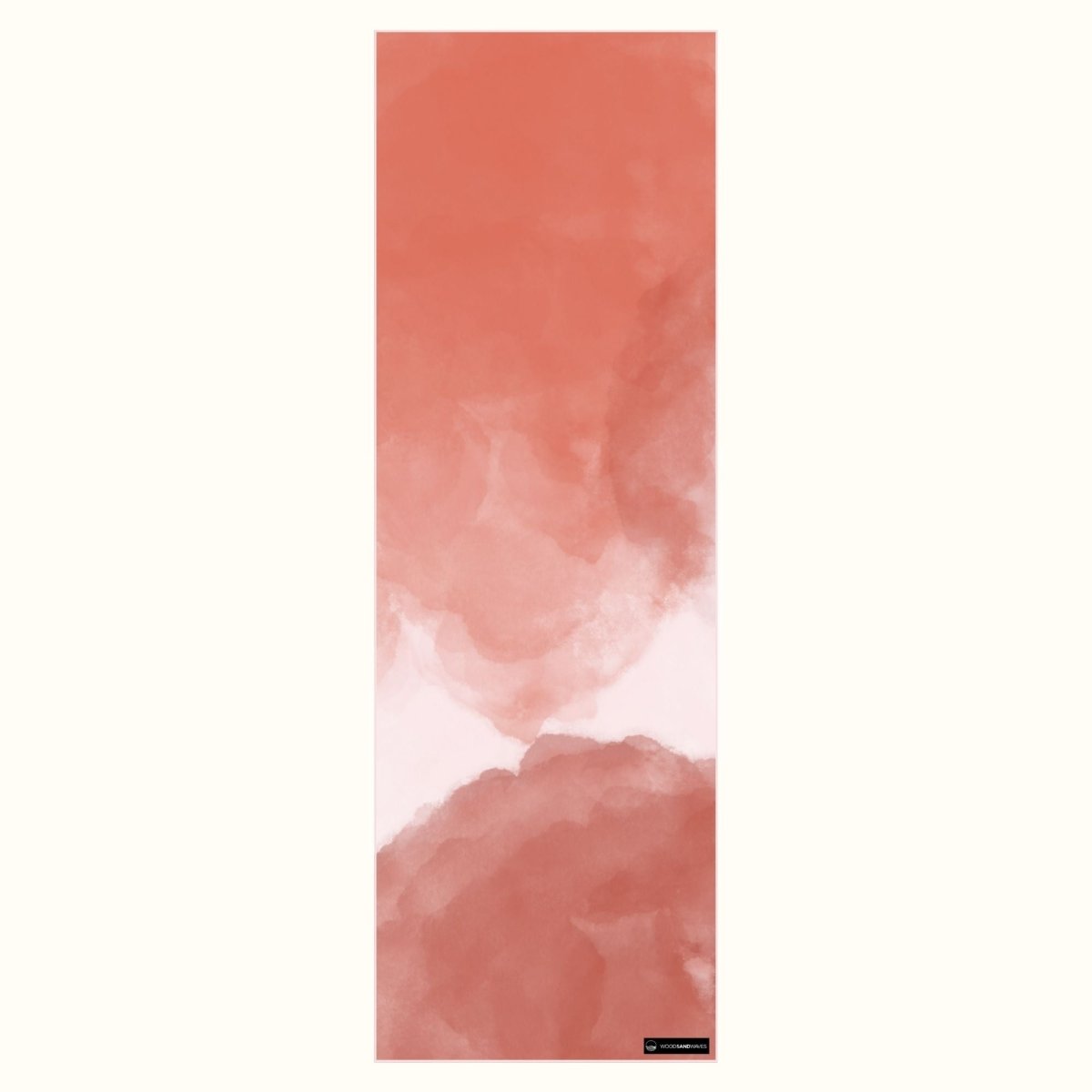 Red Horizon - Rutschfestes Yoga - Handtuch mit Silikon - Noppen - woodsandwaves.co