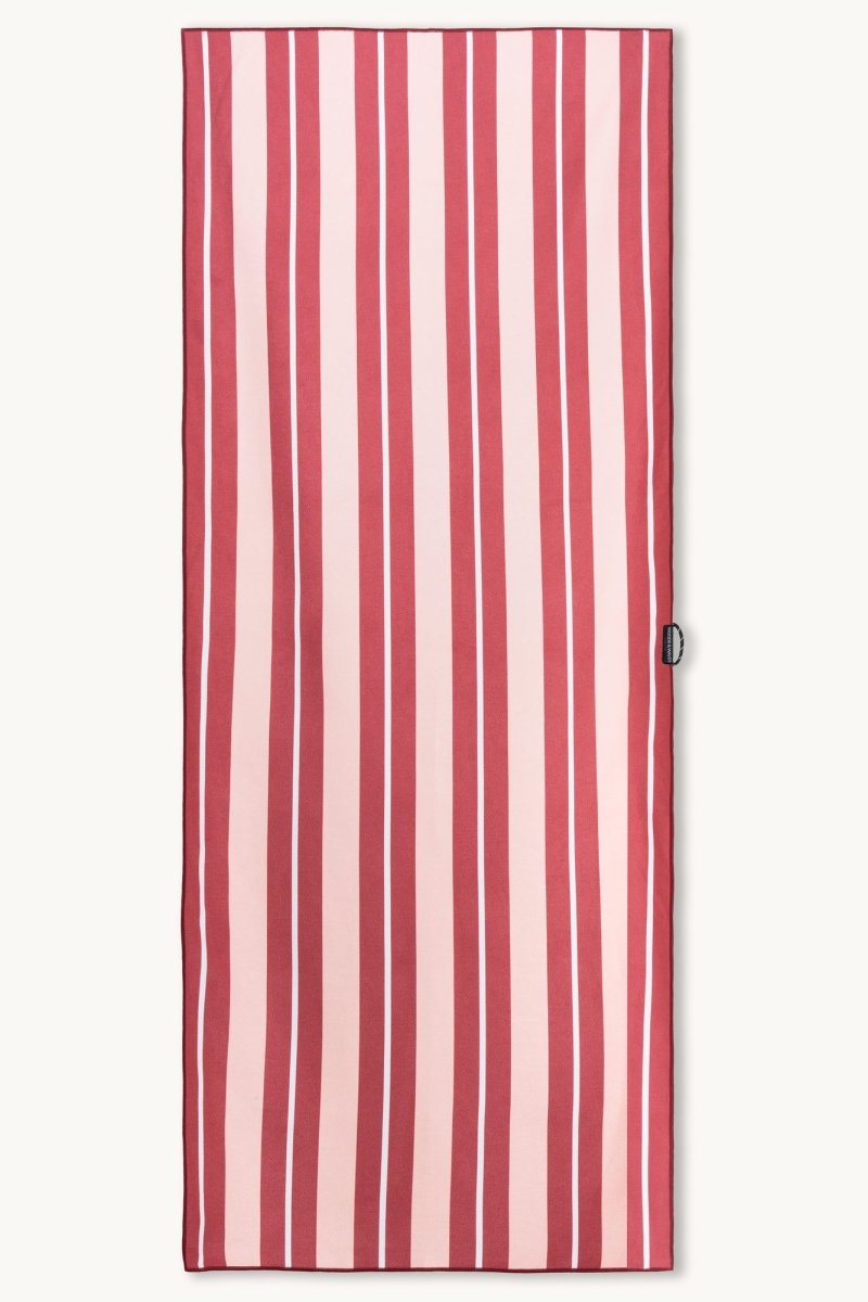 Rosella Stripes - Saunatuch aus Premium Mikrofaser (200 x 80 cm) - woodsandwaves.co