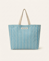 Strandtasche "Ocean Lines" - Premium Qualität - ultra robust & nachhaltig - woodsandwaves.co