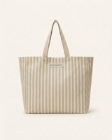 Strandtasche "Sand Lines" - Premium Qualität - ultra robust & nachhaltig - woodsandwaves.co