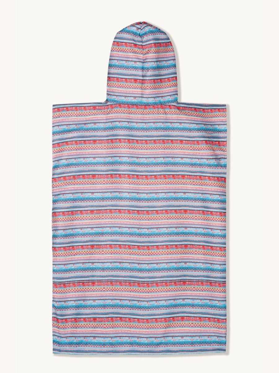 Surf - Poncho - für Frauen & Männer - aus schnelltrocknender und leichter Mikrofaser - Bazaar of Dreams - woodsandwaves.co