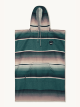 Surf - Poncho - für Frauen & Männer - aus schnelltrocknender und leichter Mikrofaser - Evergreen - woodsandwaves.co