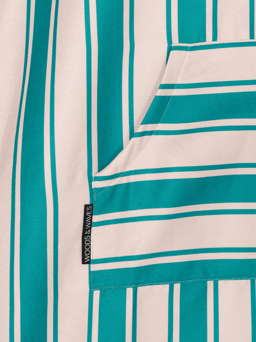 Surf - Poncho - für Frauen & Männer - aus schnelltrocknender und leichter Mikrofaser - Ocean Cabana - woodsandwaves.co