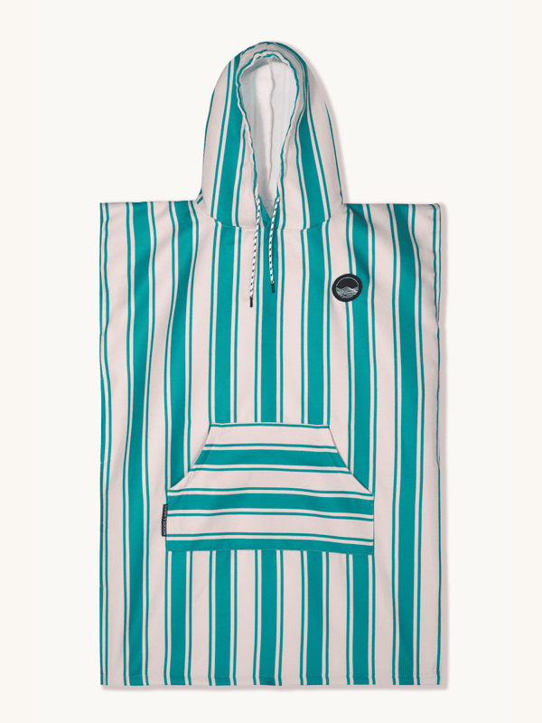 Surf - Poncho - für Frauen & Männer - aus schnelltrocknender und leichter Mikrofaser - Ocean Cabana - woodsandwaves.co