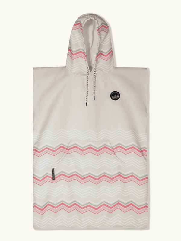 Surf - Poncho - für Frauen & Männer - aus schnelltrocknender und leichter Mikrofaser - Soft Horizon - woodsandwaves.co