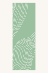 Waves of Zen - Rutschfestes Yoga-Handtuch mit Silikon-Noppen - woodsandwaves.co